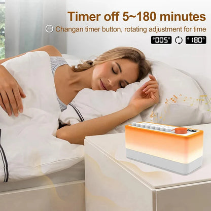 Lunaris Ambient Sound Bedside Lamp